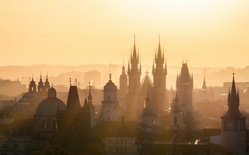 Ráno v Praze