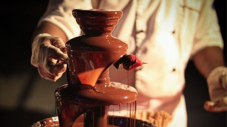 Největší čokoládová fontána na světě je v muzeu s neomezenými ochutnávkami