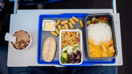 Chybí vám chuť jídel z letadla? Jihokorejské aerolinky otevřely restauraci s interiérem i chutí jídel jako na palubě